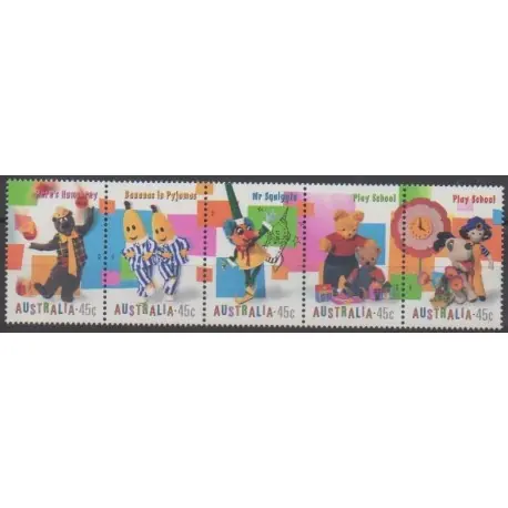 Affaire À Saisir Australie - 1999 - No 1742/1746 - Enfance