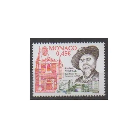 Marque Monaco - 2004 - No 2448 - Littérature