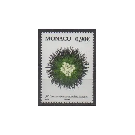 Monaco - 2004 - No 2462 - Fleurs Fait Main