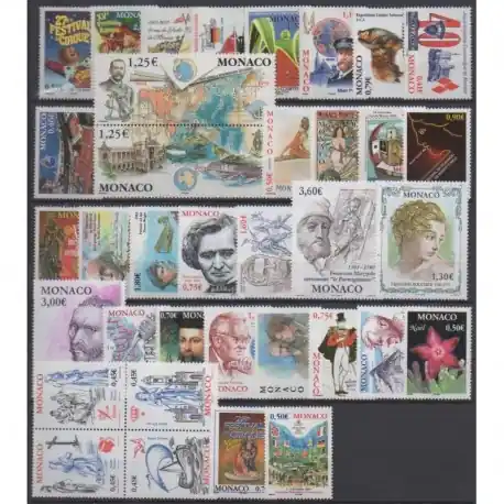 Monaco - Année complète - 2003 - No 2382/2417 Dernière Chance