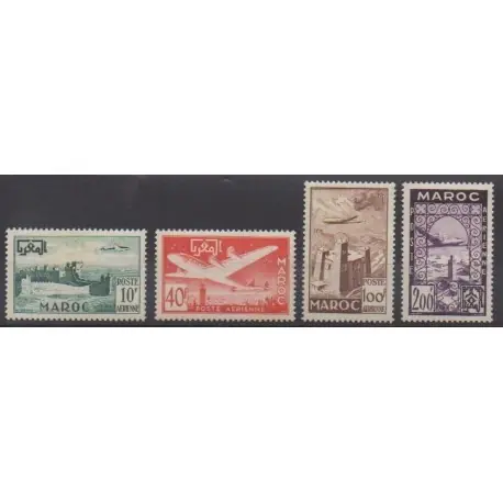 Achetez Aujourd’hui Maroc - 1952 - No PA85/PA88