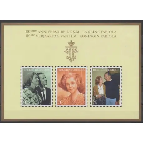 Belgique - 2008 - No BF127 - Royauté - Principauté Nouvelle Collection