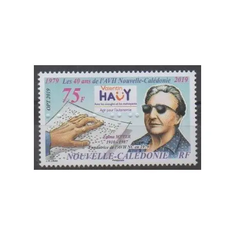 Nouvelle-Calédonie - 2019 - No 1378 - Santé ou Croix-Rouge Livraison Express