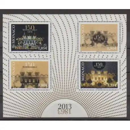 Haute Qualité Monaco - 2013 - No F2887 - Tourisme
