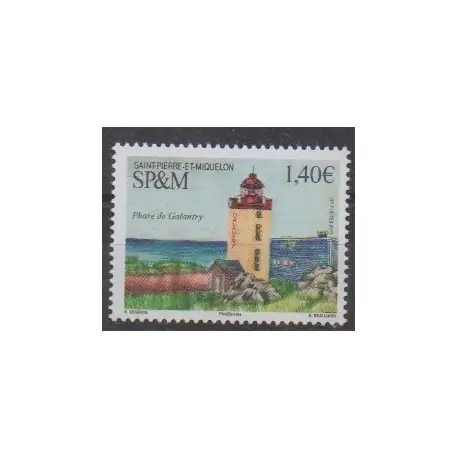 Prix Choc Saint-Pierre et Miquelon - 2019 - No 1227 - Phares