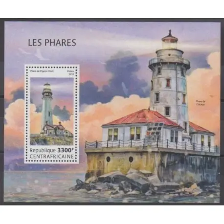 Centrafricaine (République) - 2018 - No BF1304 - Phares Nouveauté