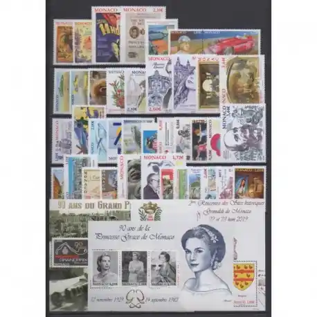 Livraison Express Monaco - Année complète - 2019 - No 3164/3213