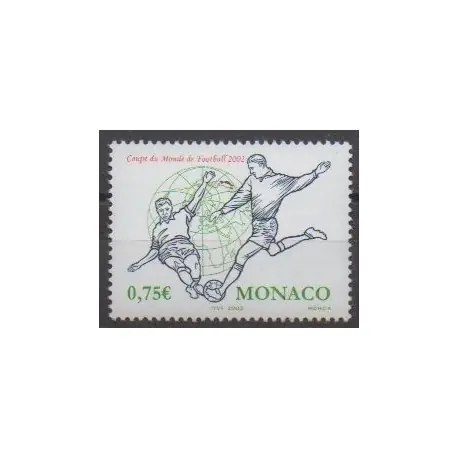 Monaco - 2002 - No 2350 - Coupe du monde de football Offre Limitée