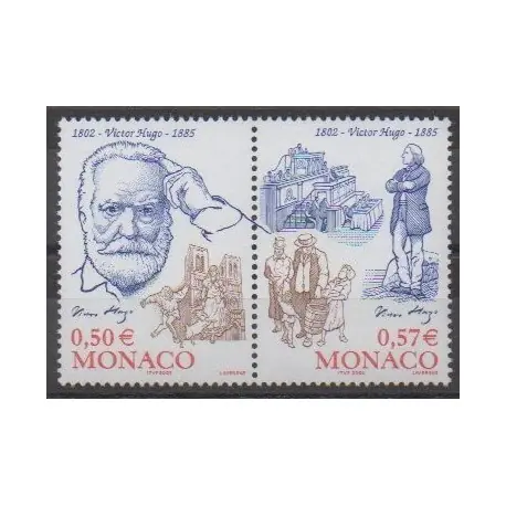 Vente Directe Monaco - 2002 - No 2361/2362 - Littérature