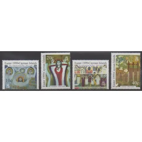 Offre Spéciale Caïmans (Iles) - 1999 - No 816/819 - Pâques