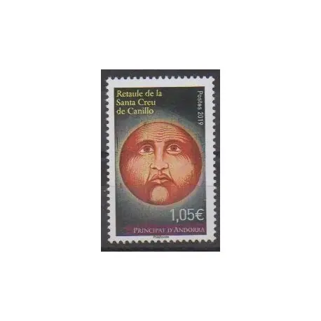 Andorre - 2019 - No 838 - Art Prix Cassé