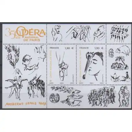 Bon Plan France - Blocs et feuillets - 2019 - No F5353 - Musique