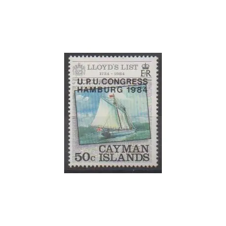 Caïmans (Iles) - 1984 - No 533 - Service postal Tendance