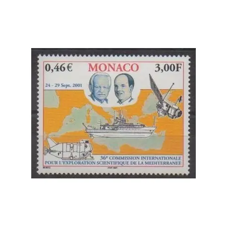 Prix Réduit Monaco - 2001 - No 2318 - Sciences et Techniques