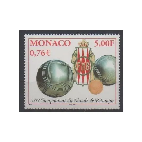 Nouvel Arrivage Monaco - 2001 - No 2303 - Sports divers