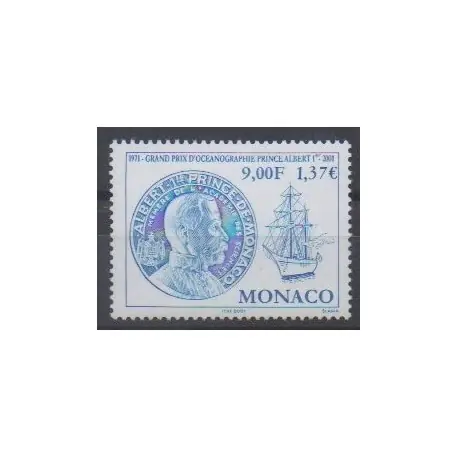Monaco - 2001 - No 2307 - Sciences et Techniques Prix Choc