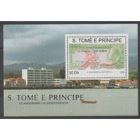 Promotion Saisonnière Saint-Thomas et Prince - 1991 - No BF96 - Monnaies, billets ou médailles