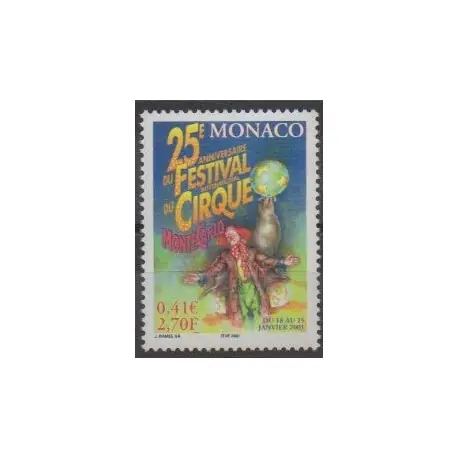 Monaco - 2000 - No 2286 - Cirque Authentique