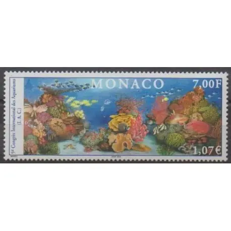 Monaco - 2000 - No 2273 - Animaux marins Quantité Limitée