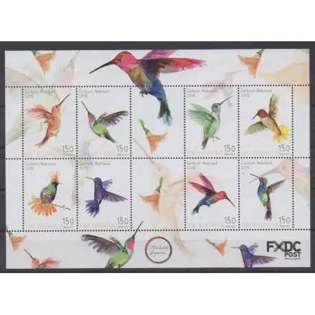 Pays-Bas caribéens - Saint-Eustache - 2018 - No 63/70 - Oiseaux Nouvel Arrivage