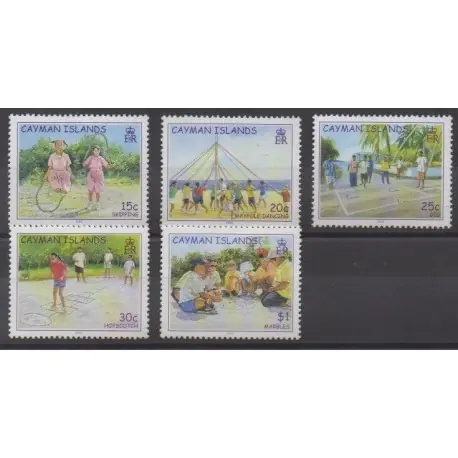 Caïmans (Iles) - 2003 - No 928/932 - Enfance Nouveauté