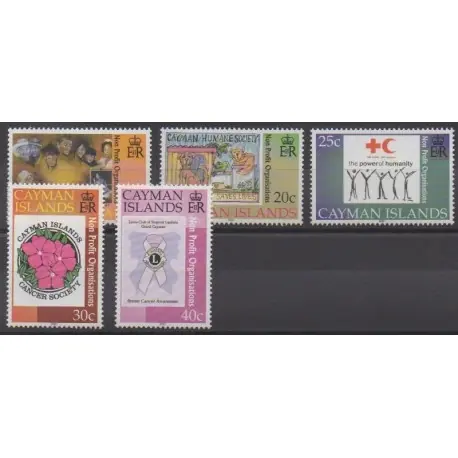Caïmans (Iles) - 2001 - No 879/883 Fait Main