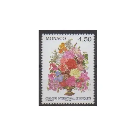Monaco - 1999 - No 2187 - Fleurs Meilleure Vente