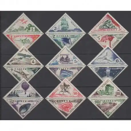 Monaco - Timbres-taxe - 1953 - No T39A/T55 Must-Have