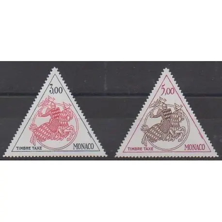 Vente Directe Monaco - Timbres-taxe - 1983 - No T73/T74