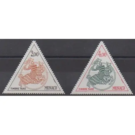 Meilleure Vente Monaco - Timbres-taxe - 1982 - No T71/T72
