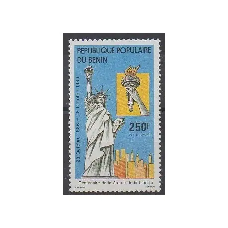 Meilleur Choix Bénin - 1986 - No 647 - Monuments