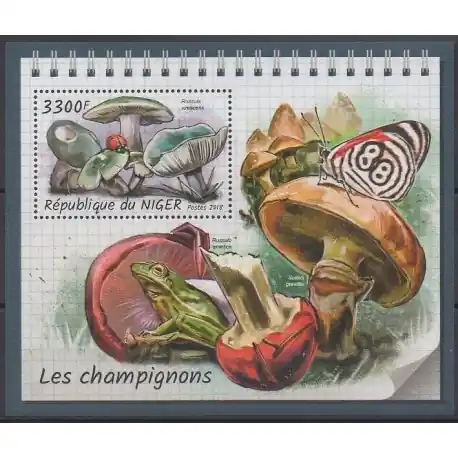 Niger - 2018 - No BF899 - Champignons Commander Maintenant
