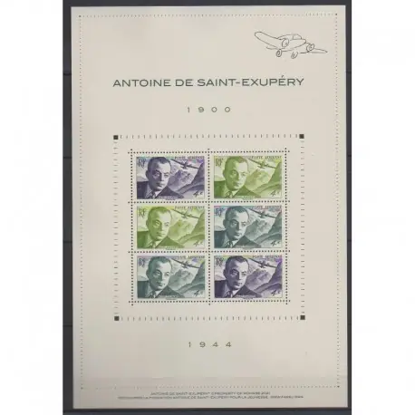 Prix Cassé France - Blocs et feuillets - 2021 - No PAF86 - Littérature - Saint-Exupéry