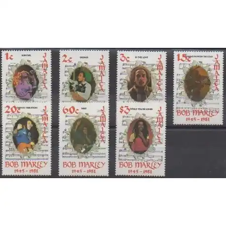 Prix Choc Jamaïque - 1981 - No 535/541 - Musique