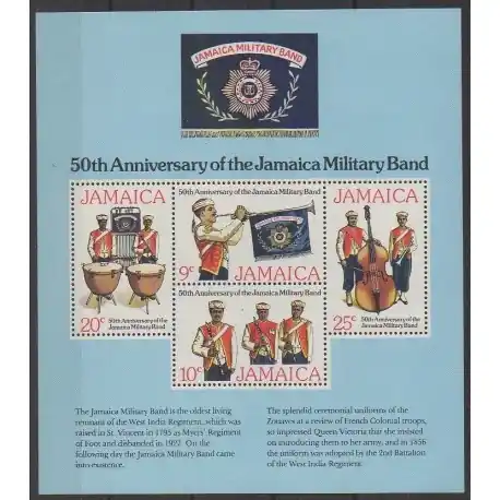 Quantité Limitée Jamaïque - 1977 - No BF11 - Musique