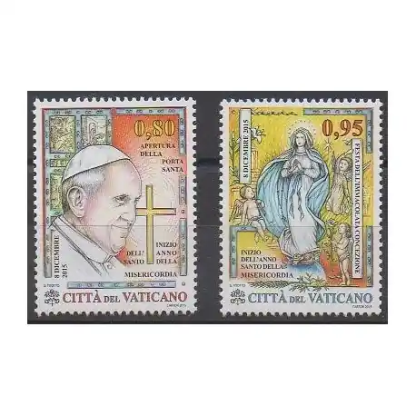 Offre Spéciale Vatican - 2015 - No 1705/1706 - Papauté