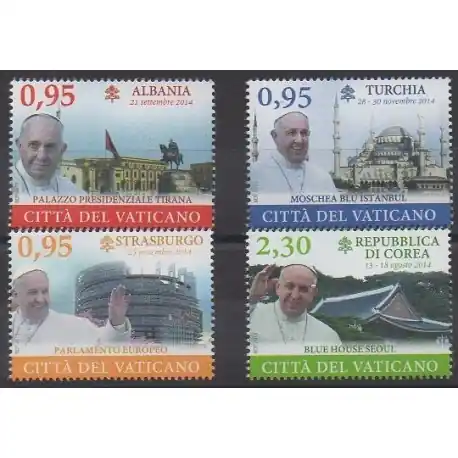 Vatican - 2015 - No 1698/1701 - Papauté Dernière Chance