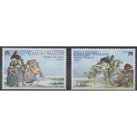 Vatican - 2011 - No 1571/1572 - Peinture Retour Gratuit