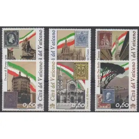 Prix Réduit Vatican - 2011 - No 1543/1548 - Timbres sur timbres - Histoire
