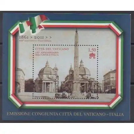 Livraison Mondiale Vatican - 2011 - No BF37 - Histoire