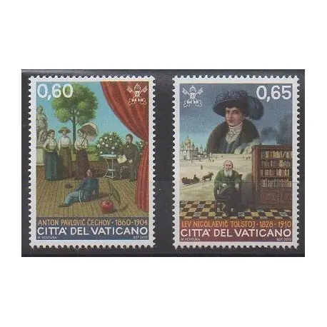 Vatican - 2010 - No 1538/1539 - Littérature Vente Directe