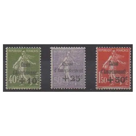 Offre Limitée France - Poste - 1931 - No 275/277