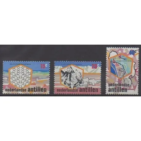 Produit De Marque Antilles néerlandaises - 1975 - No 486/488