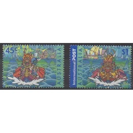Australie - 2001 - No 1959/1960 Produit De Marque