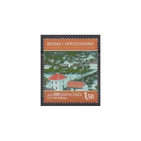 Pas Cher Bosnie-Herzégovine Herceg-Bosna - 2008 - No 214 - Sites