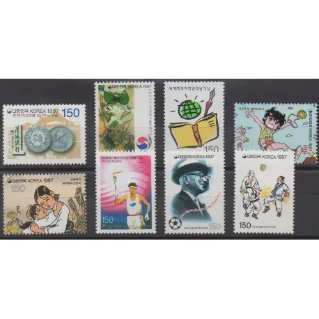 Vente Directe Corée du Sud - 1997 - No 1759/1766