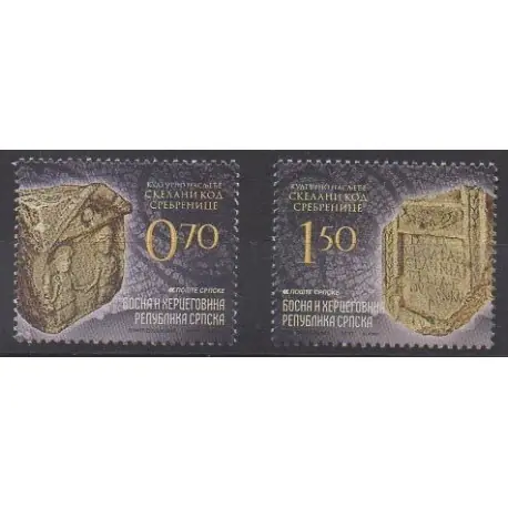 Haute Qualité Bosnie-Herzégovine République Serbe - 2010 - No 475/476 - Art