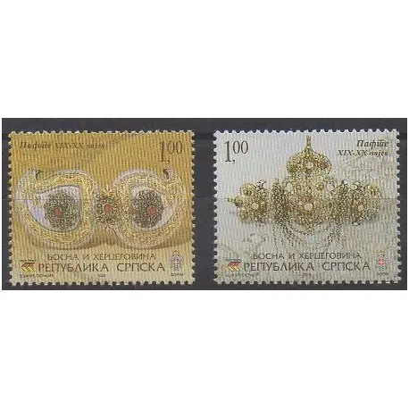 Petit Prix Bosnie-Herzégovine République Serbe - 2006 - No 355/356 - Art