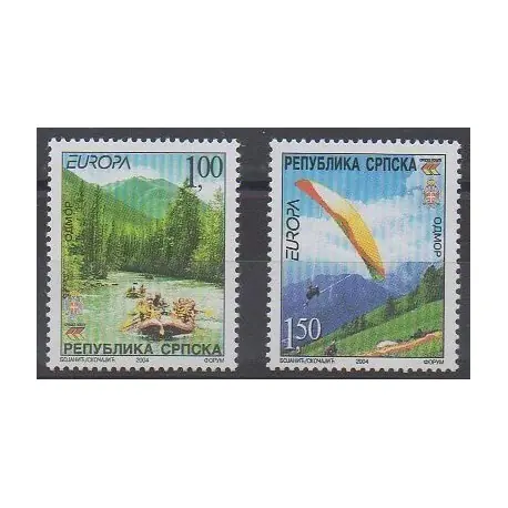 Bosnie-Herzégovine République Serbe - 2004 - No 278/279 - Europa Prix Choc