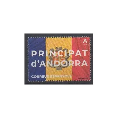 Andorre espagnol - 2021 - No 495 - Drapeaux Petit Prix